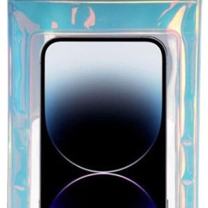 Waterproof Phone Pouch Bag, Waterproof Phone Case with Lanyard Compatible with iPhone 16 15 14 13 12 11 Pro XS MAX XR X SE, IPX8 Phone Dry Bag [1-Pack] - Iridescence