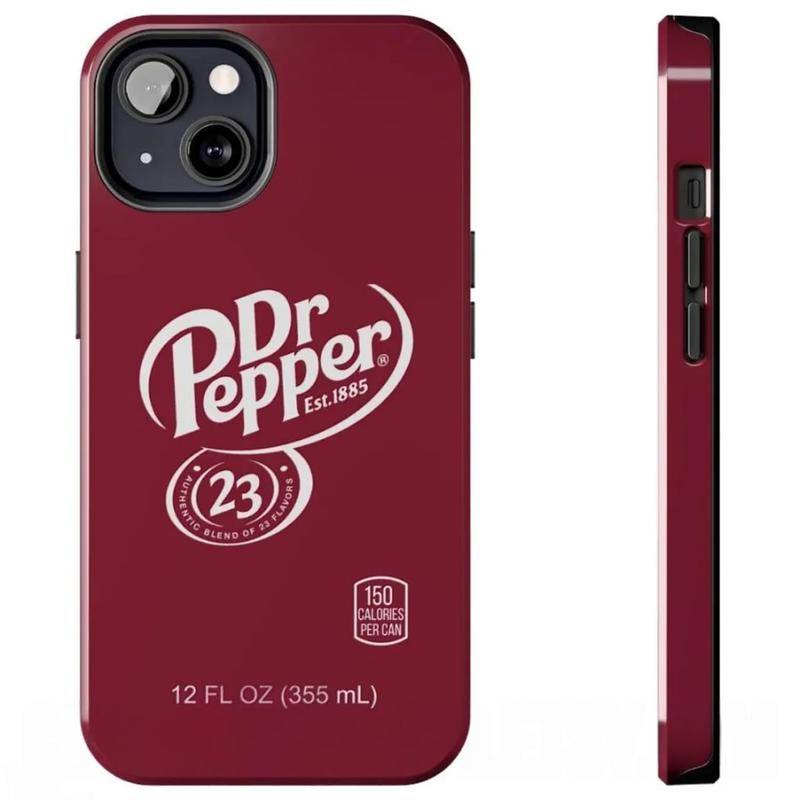 Red Dr Pepper iPhone Case #14