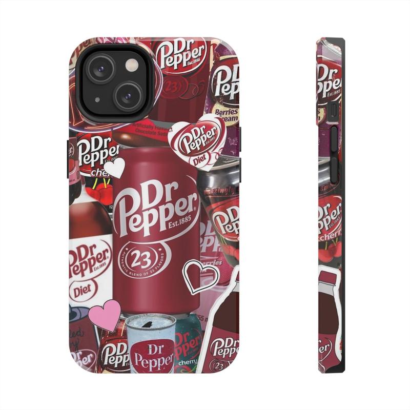 Red Dr Pepper iPhone Case #25