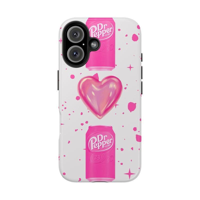 Red Dr Pepper iPhone Case #10