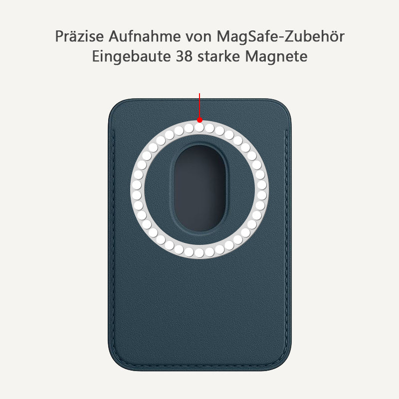 iPhone Leder Wallet - Dark green