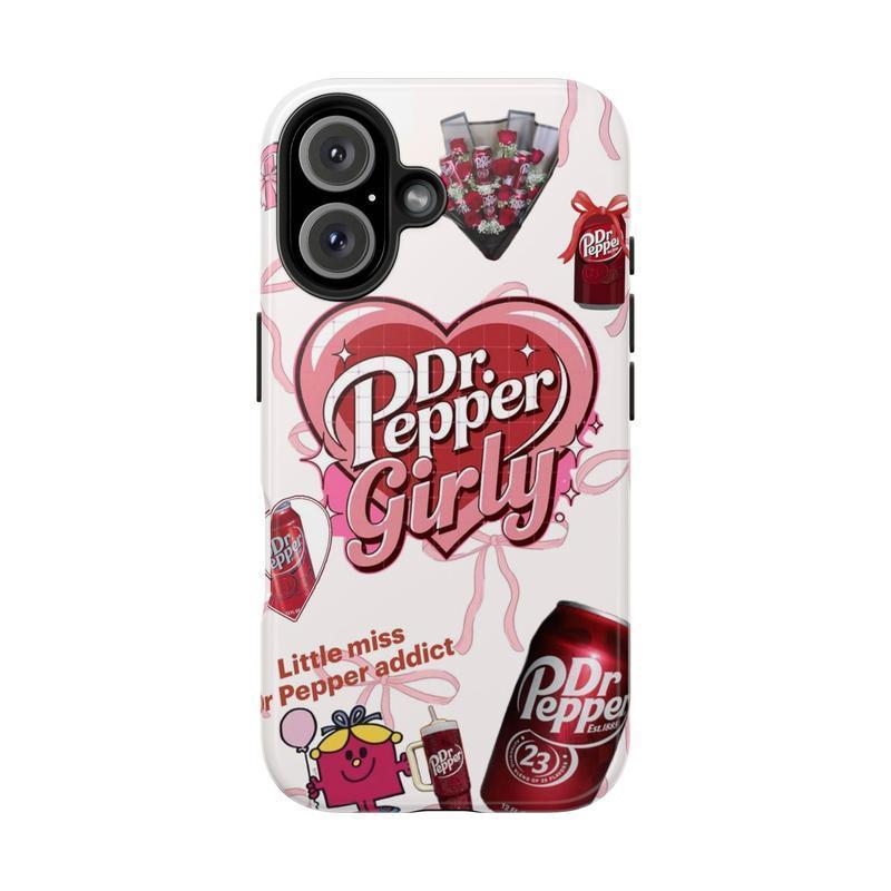 Red Dr Pepper iPhone Case #13