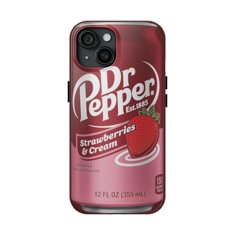 Red Dr Pepper iPhone Case #5