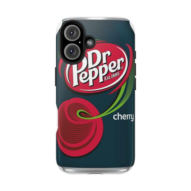 Red Dr Pepper iPhone Case #15