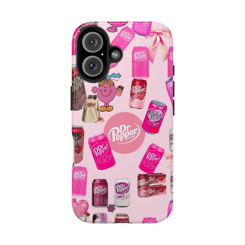 Red Dr Pepper iPhone Case #11