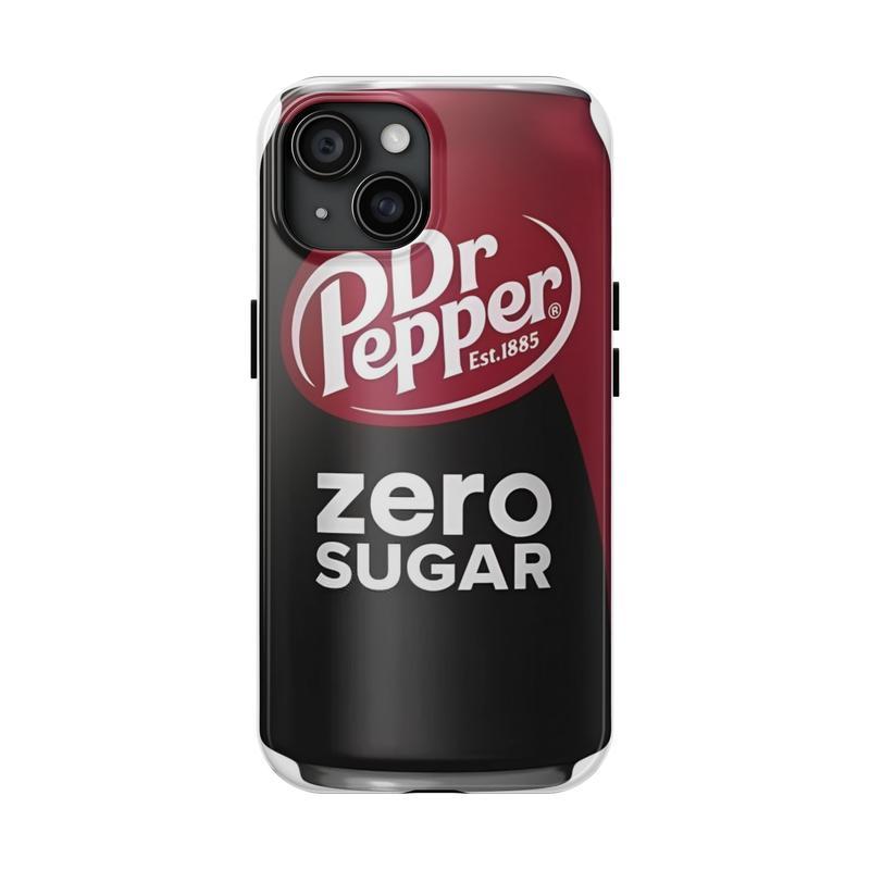 Red Dr Pepper iPhone Case #7